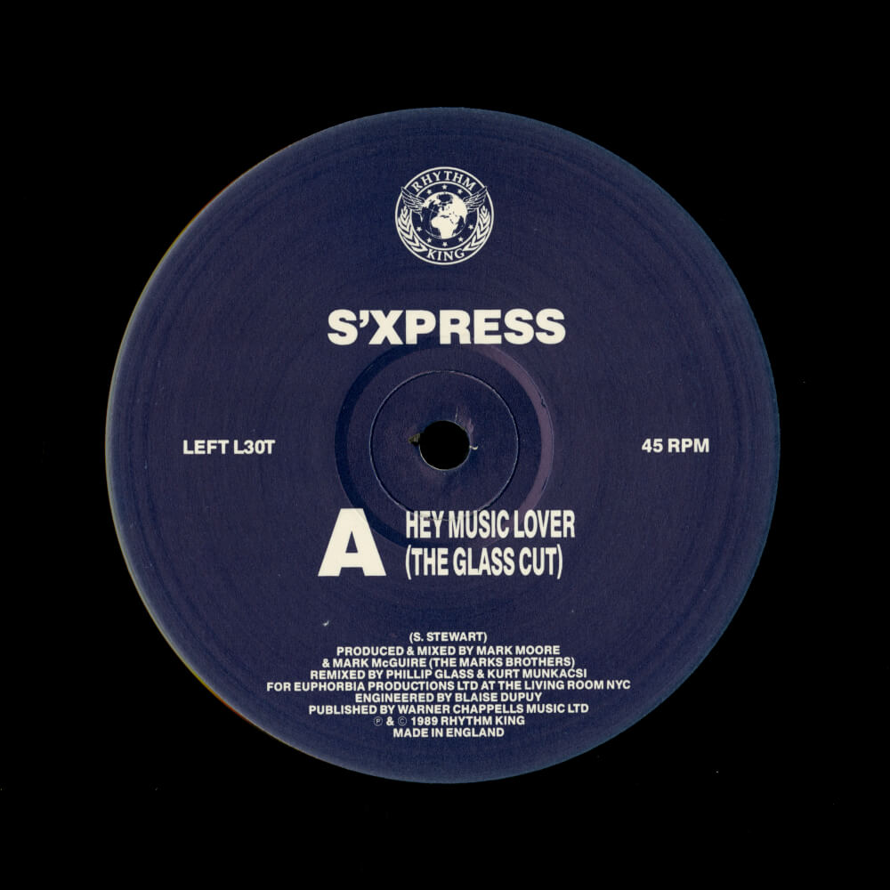 S'Xpress – Hey Music Lover (The Glass Cut & Red Giant Mix)