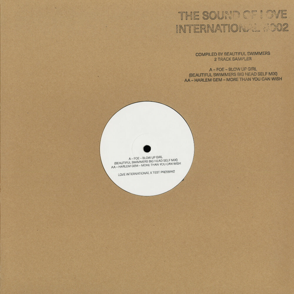Beautiful Swimmers – The Sound Of Love International #002 (2 Track Sampler)