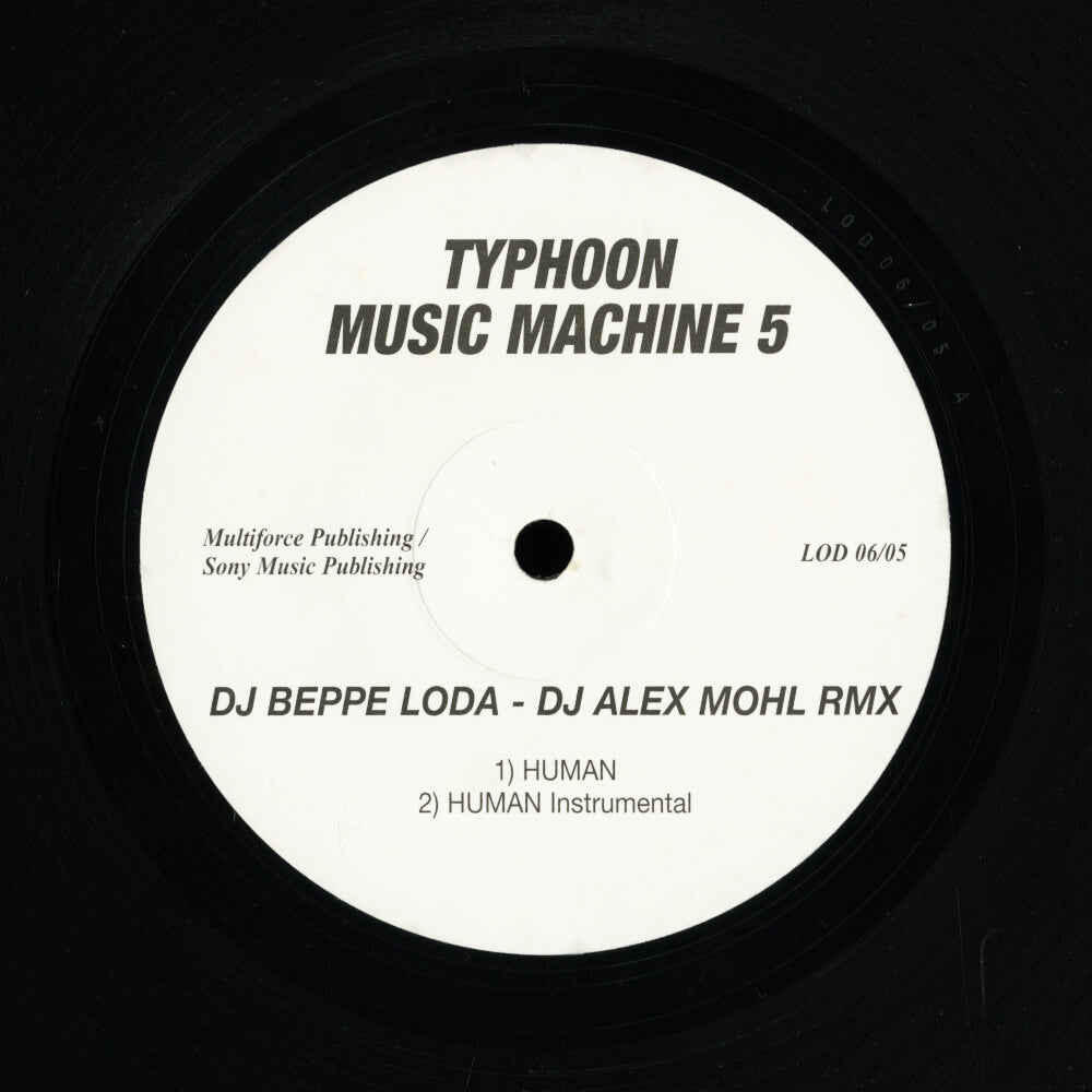 DJ Beppe Loda & Alex Mohl – Typhoon Music Machine 5