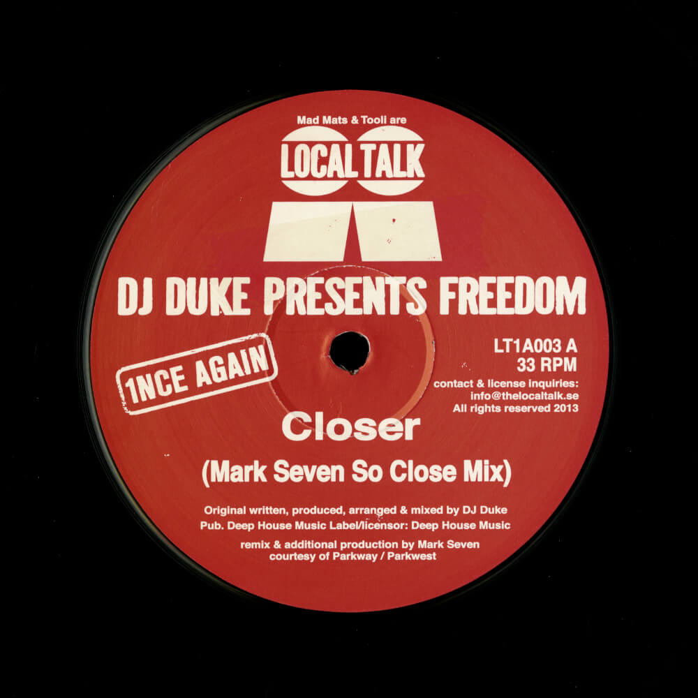 DJ Duke Presents Freedom – Closer
