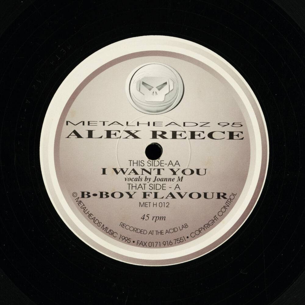 Alex Reece – I Want You / B-Boy Flavour