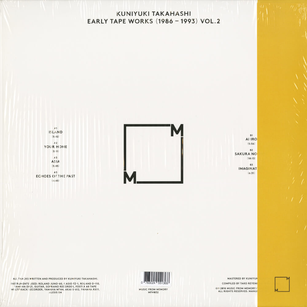 Kuniyuki Takahashi – Early Tape Works (1986 - 1993) Vol. 2