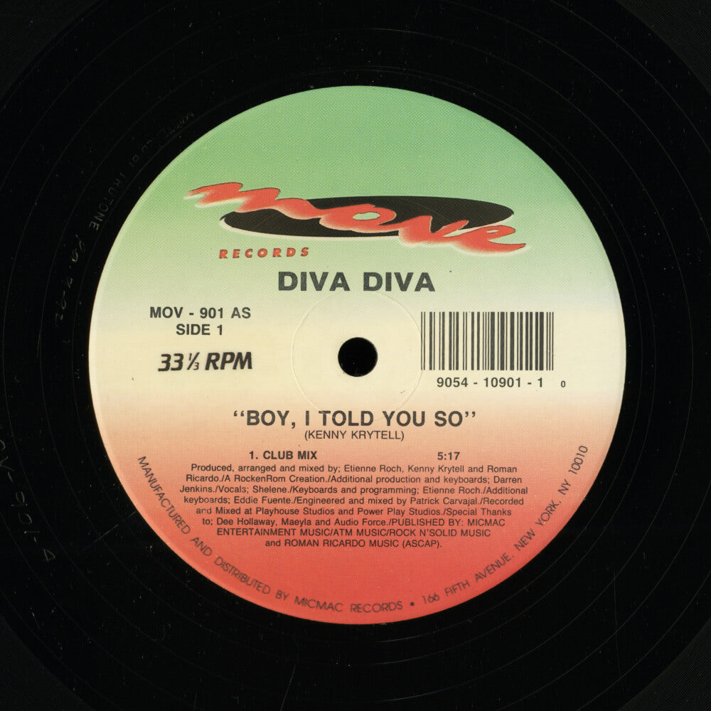 Diva Diva – Boy, I Told You So
