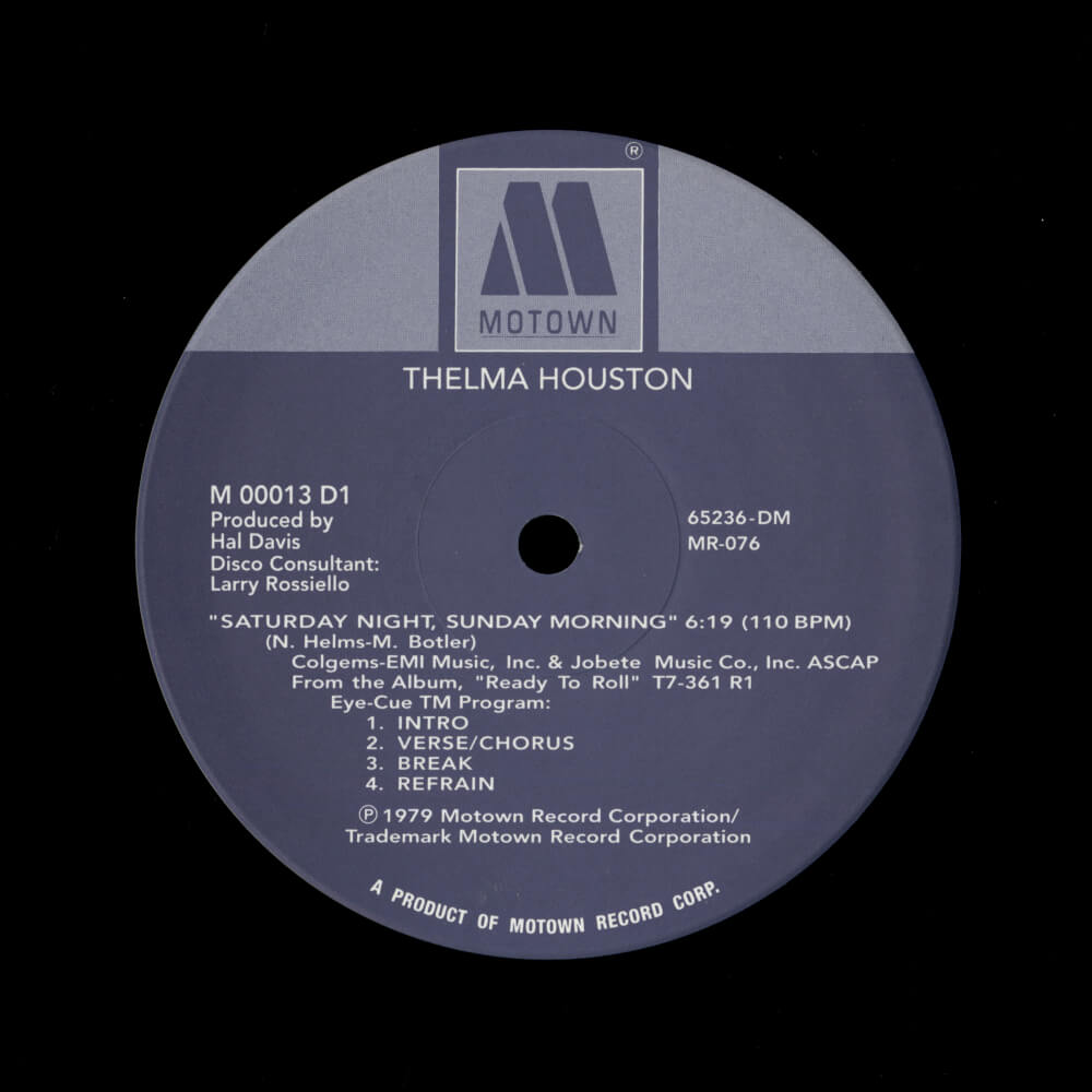 Thelma Houston – Saturday Night, Sunday Morning