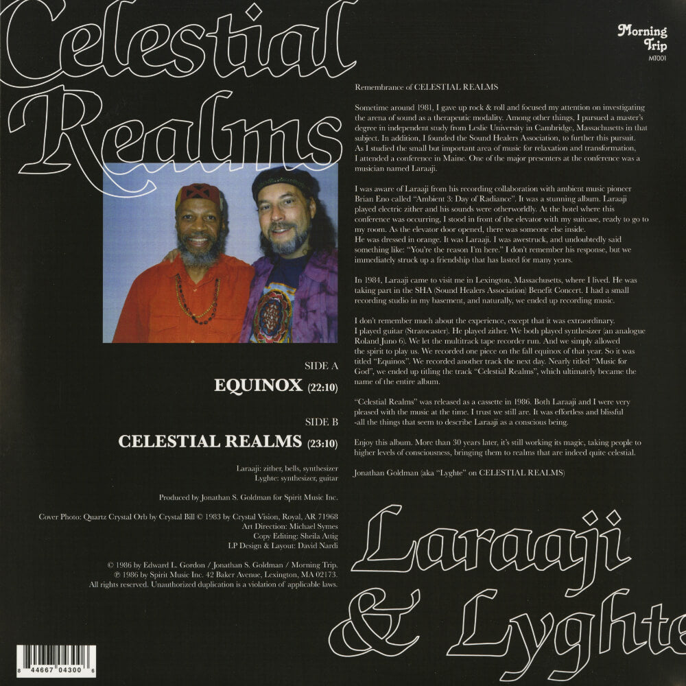 Laraaji & Lyghte – Celestial Realms