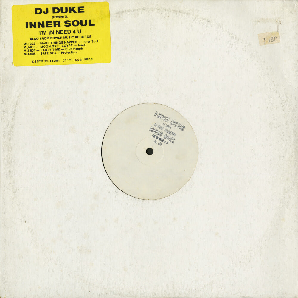DJ Duke Presents Inner Soul Featuring E. Scot – I'm In Need 4 U