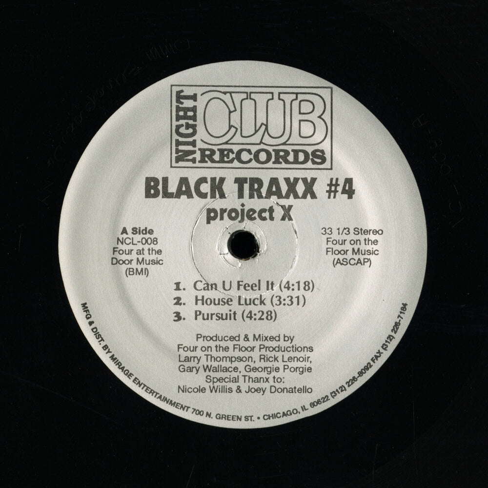 Black Traxx – Volume 4: Project X