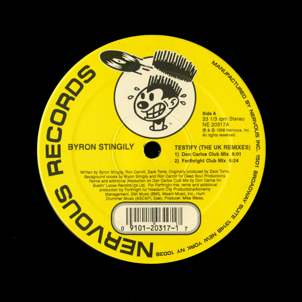 Byron Stingily – Testify (The UK Remixes)