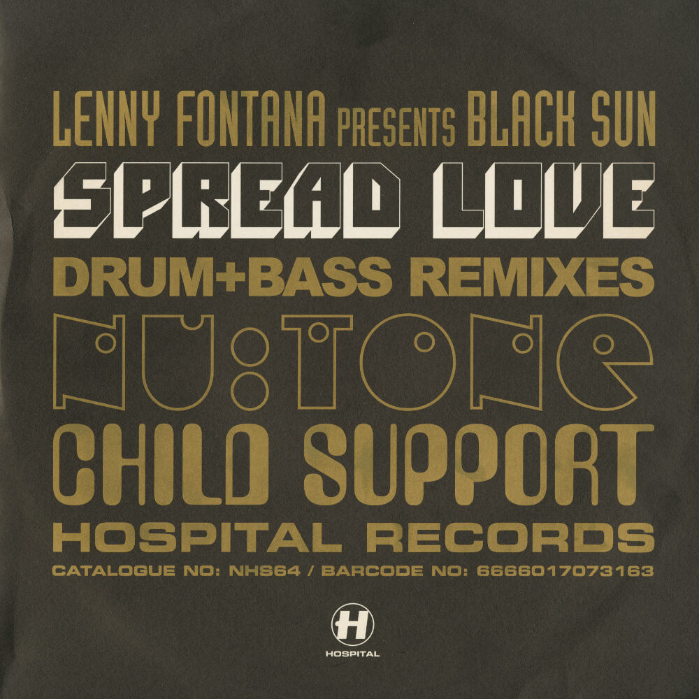 Lenny Fontana Presents Black Sun – Spread Love (Drum+Bass Remixes)