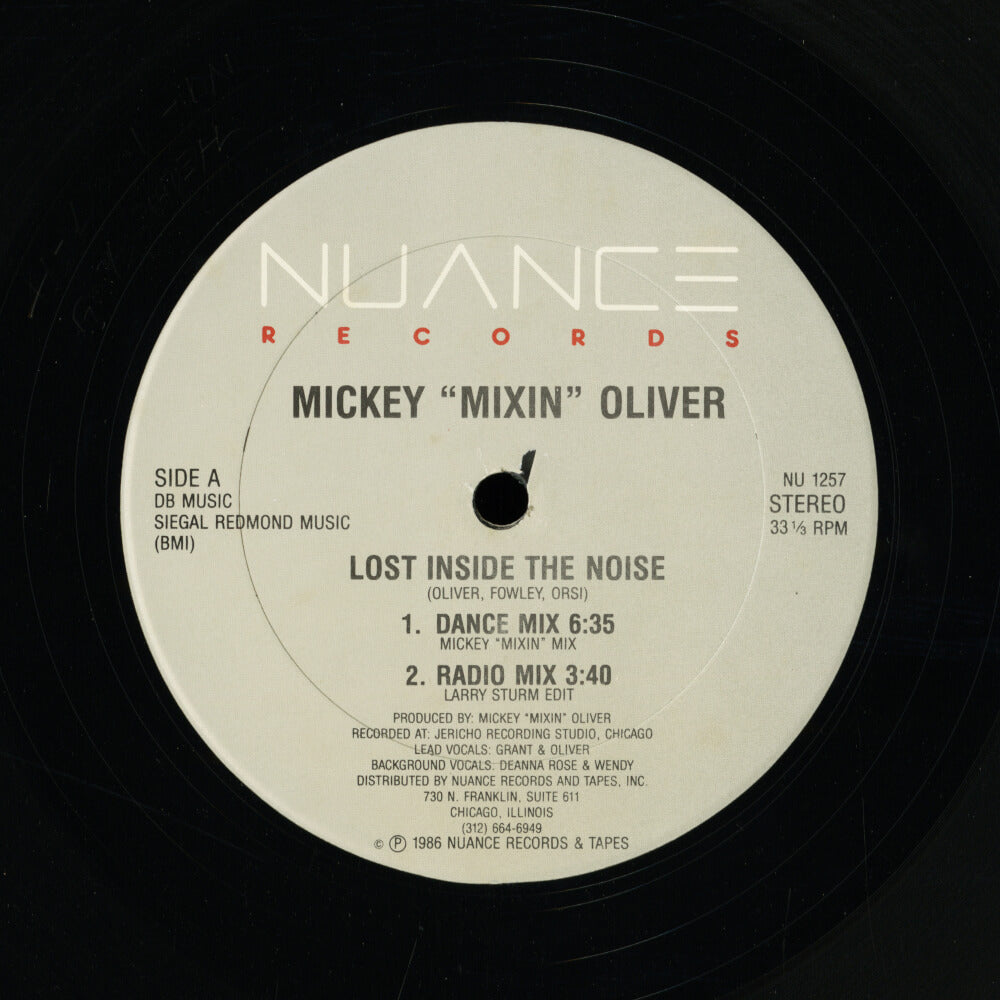 Mickey "Mixin" Oliver – Lost Inside The Noise