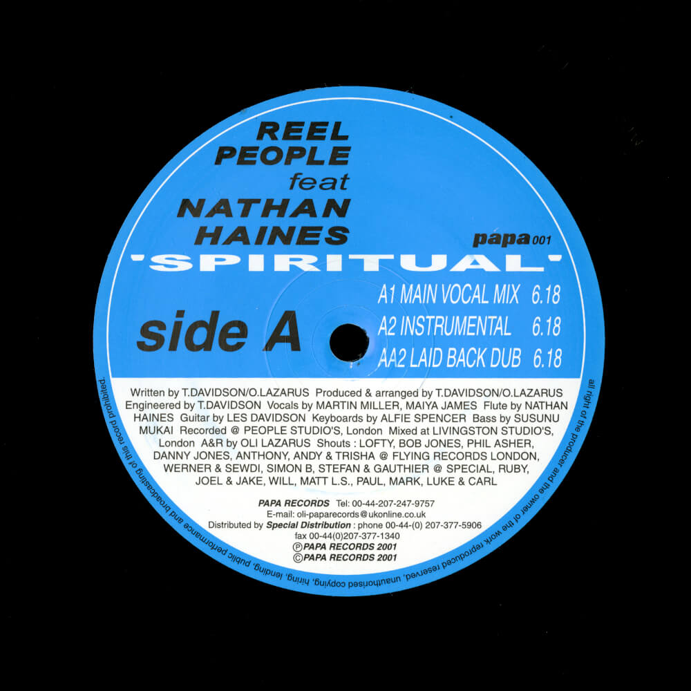 Reel People Feat. Nathan Haines – Spiritual