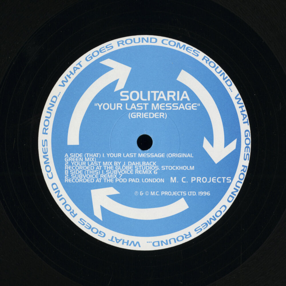 Solitaria – Your Last Message