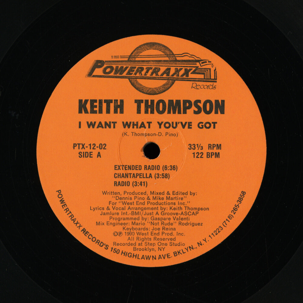 Keith Thompson – I Want What You've Got