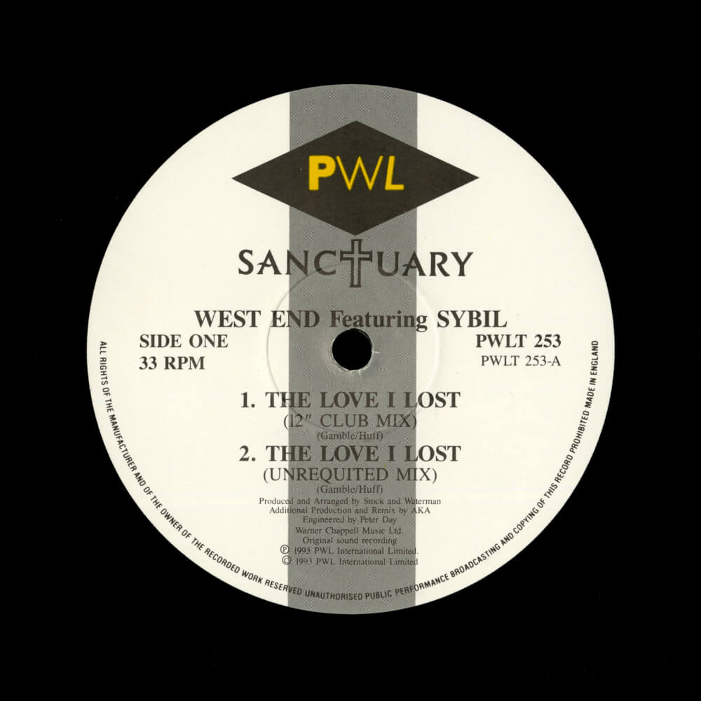 West End Featuring Sybil – The Love I Lost