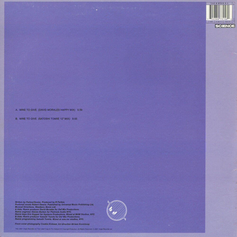 Photek – Mine To Give (David Morales / Satoshi Tomiie Remixes)