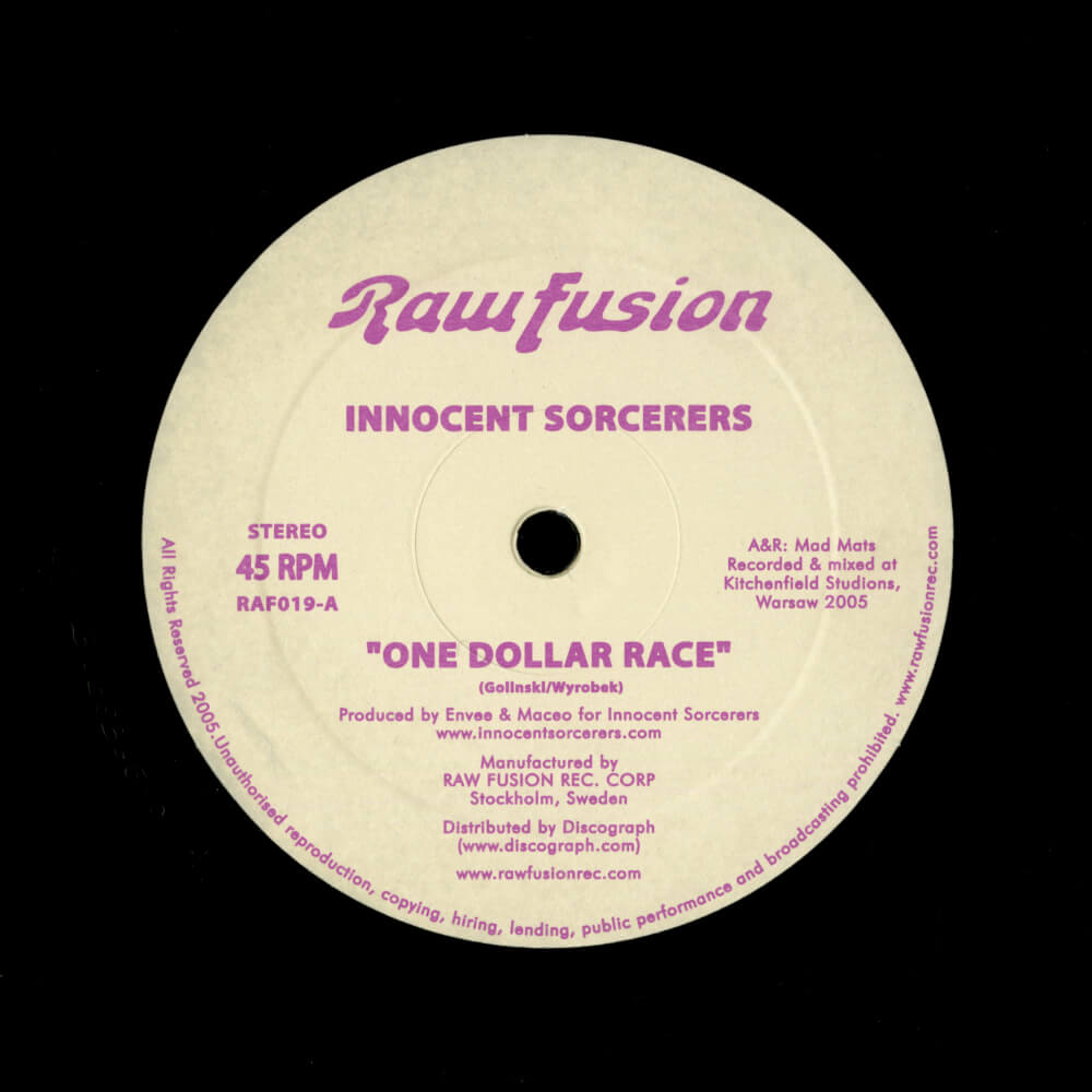 Innocent Sorcerers – One Dollar Race / The Score