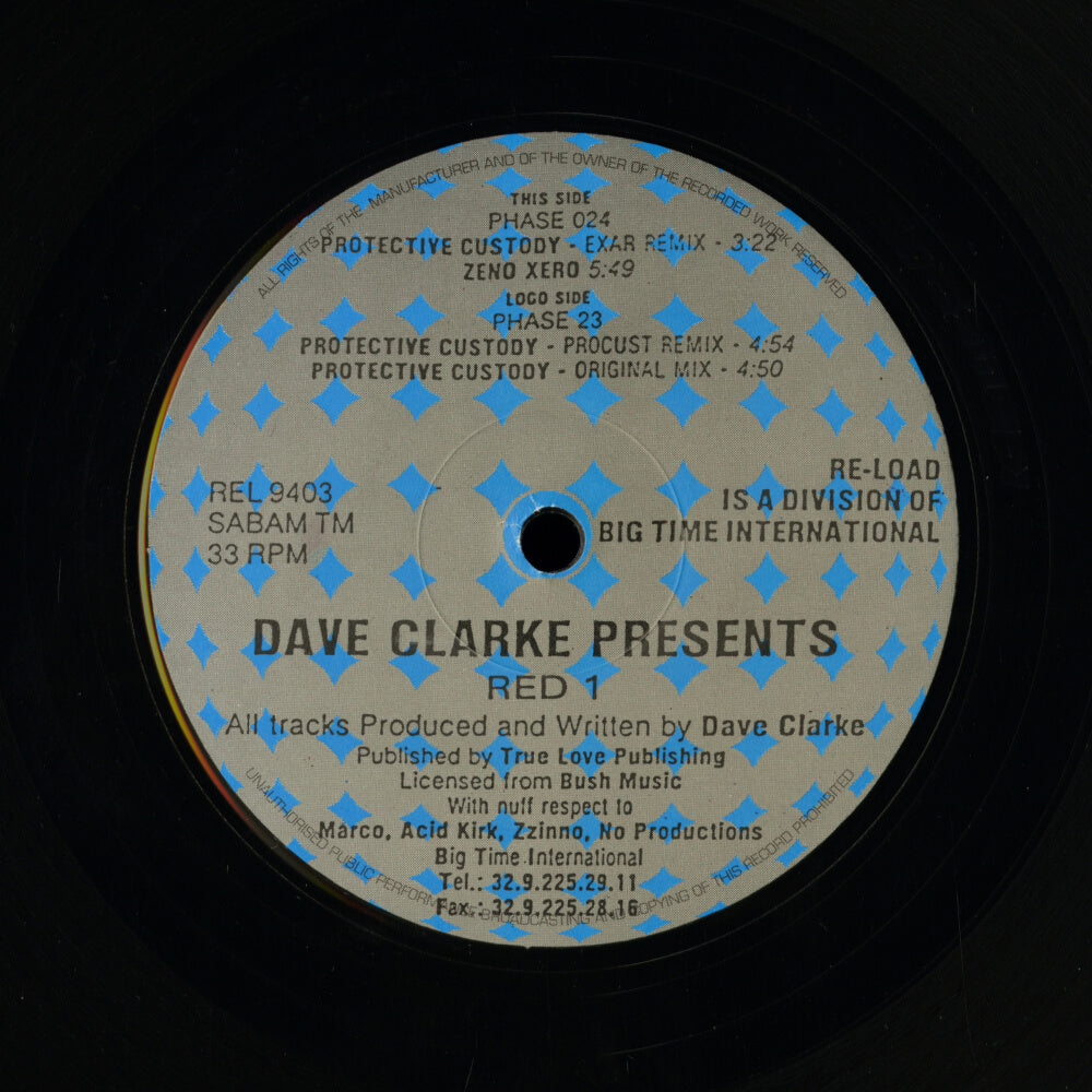 Dave Clarke – Red 1