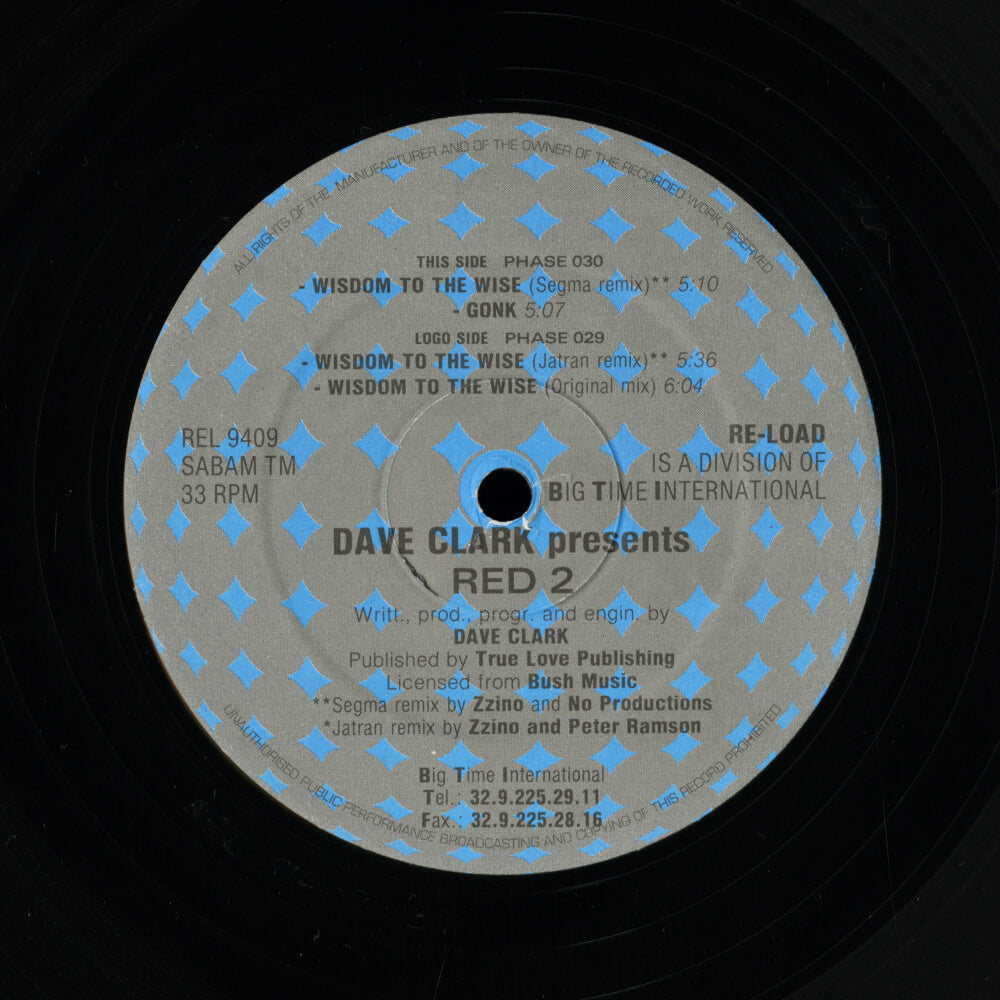 Dave Clarke – Red 2 (Remixes)