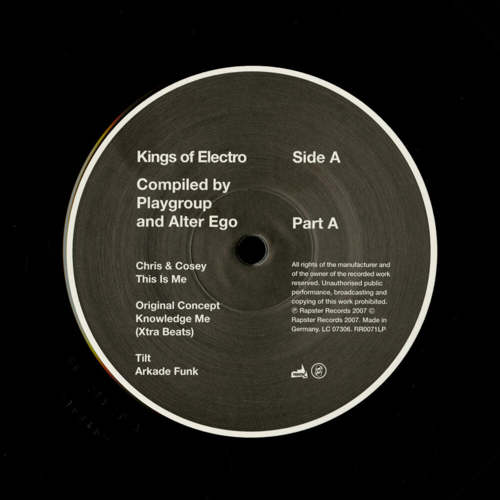 Various – The Kings Of Electro Part A