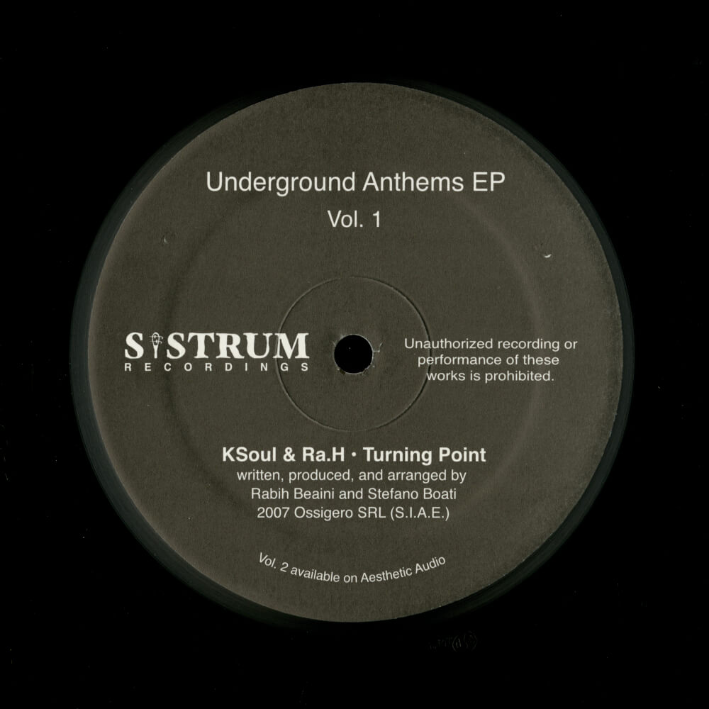 Various – Underground Anthems EP Vol. 1