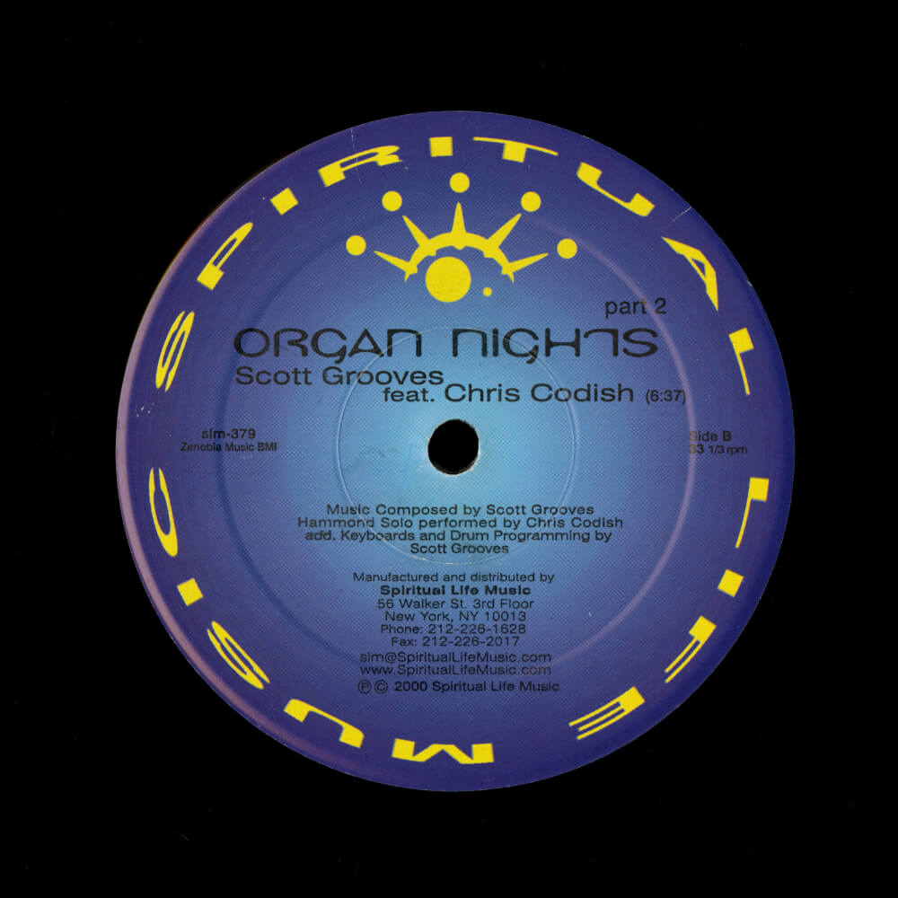 Scott Grooves Feat. Chris Codish – Organ Nights (Part 1 + 2)