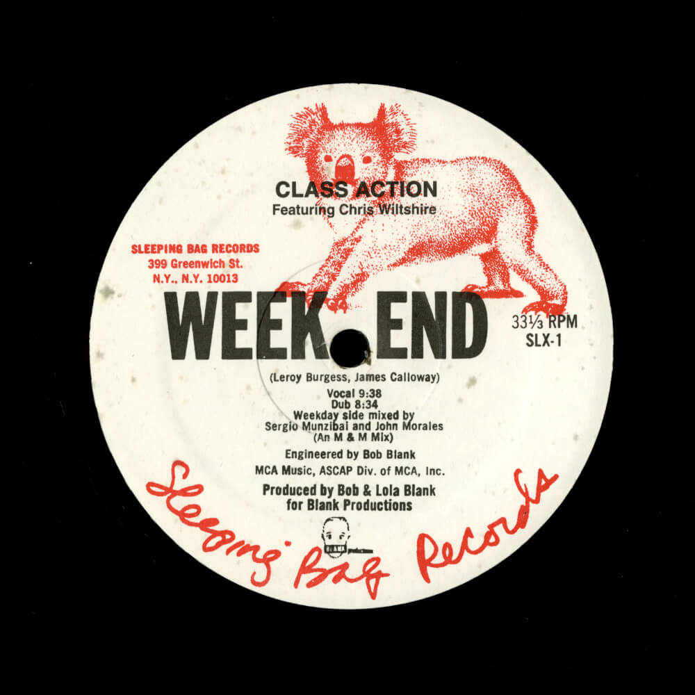 Class Action Featuring Chris Wiltshire – Weekend (Reissue)