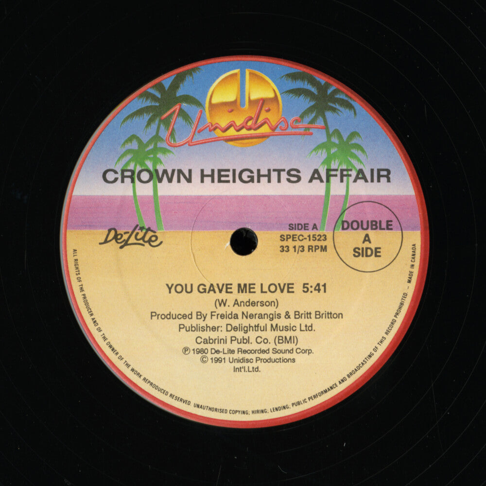 Crown Heights Affair – You Gave Me Love / Galaxy Of Love