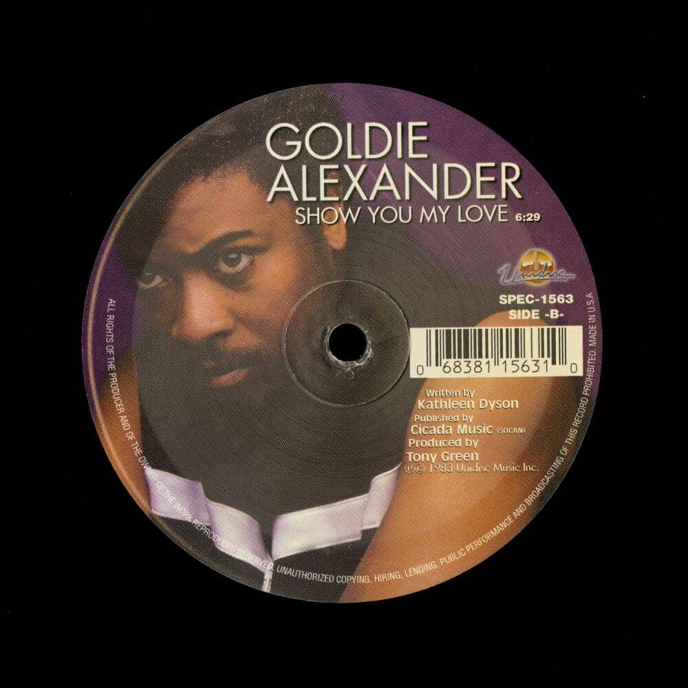Goldie Alexander – Knocking Down Love / Show You My Love