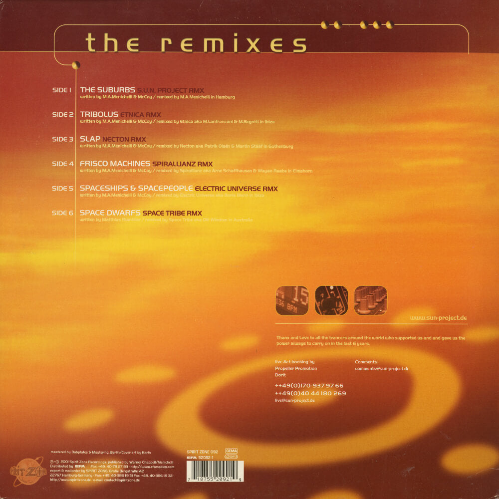 S.U.N. Project – The Remixes