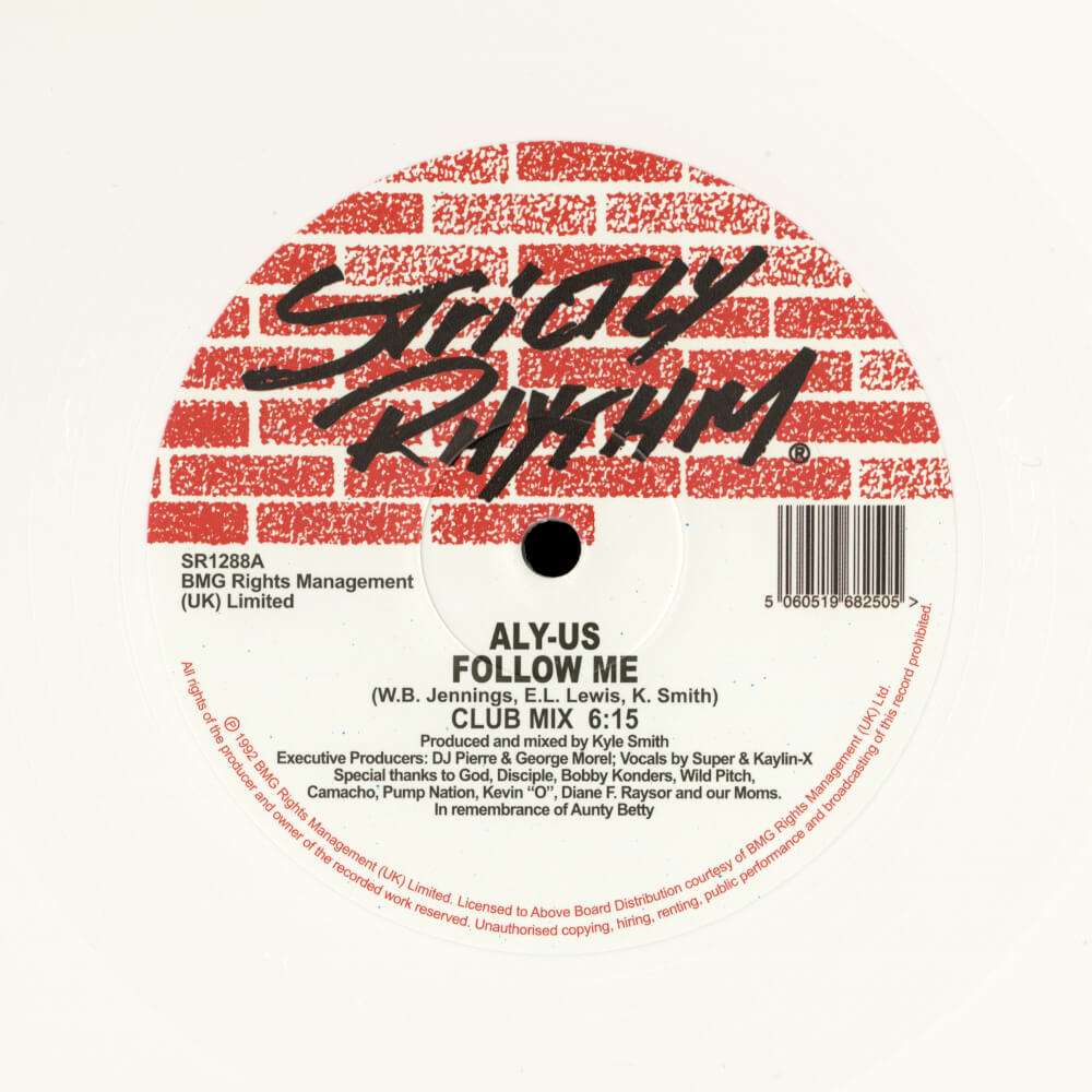 Aly-Us – Follow Me (2020 White Vinyl Reissue)