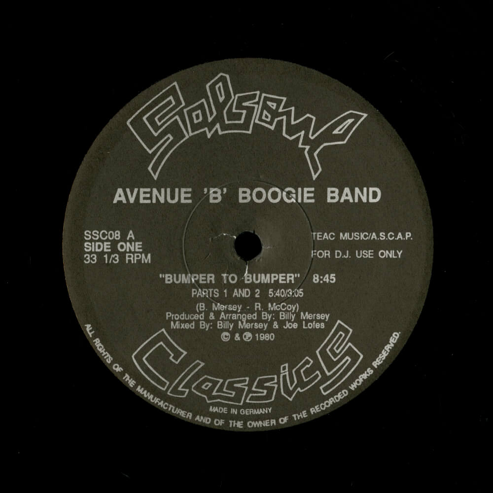 Avenue B Boogie Band / Moment Of Truth – Bumper To Bumper / So Much For Love