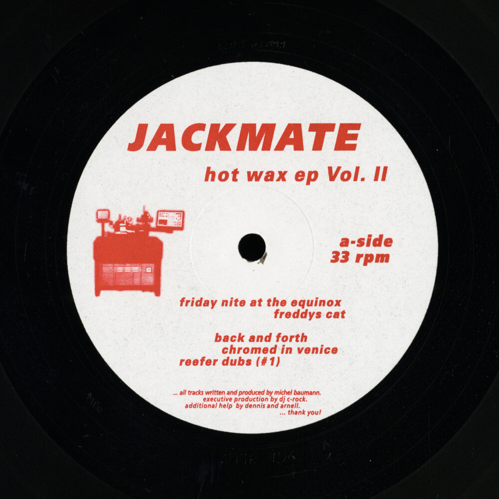 Jackmate – Hot Wax EP Vol. II