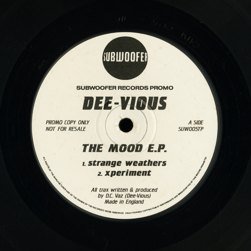 Dee-Vious – The Mood E.P.