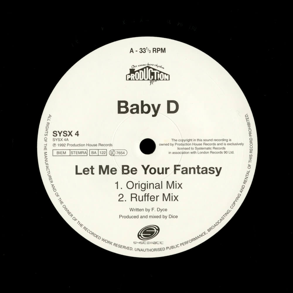 Baby D – Let Me Be Your Fantasy