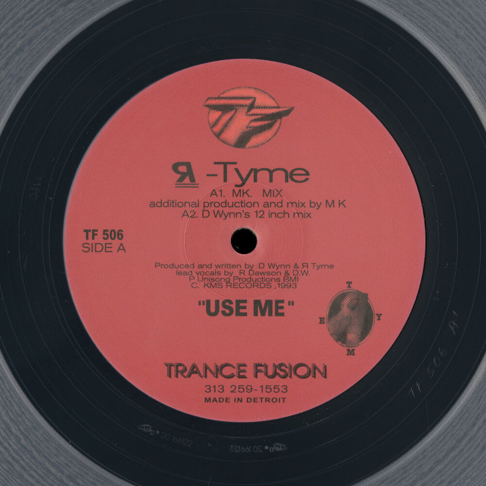 R-Tyme – Use Me (2020 Clear Vinyl Reissue)