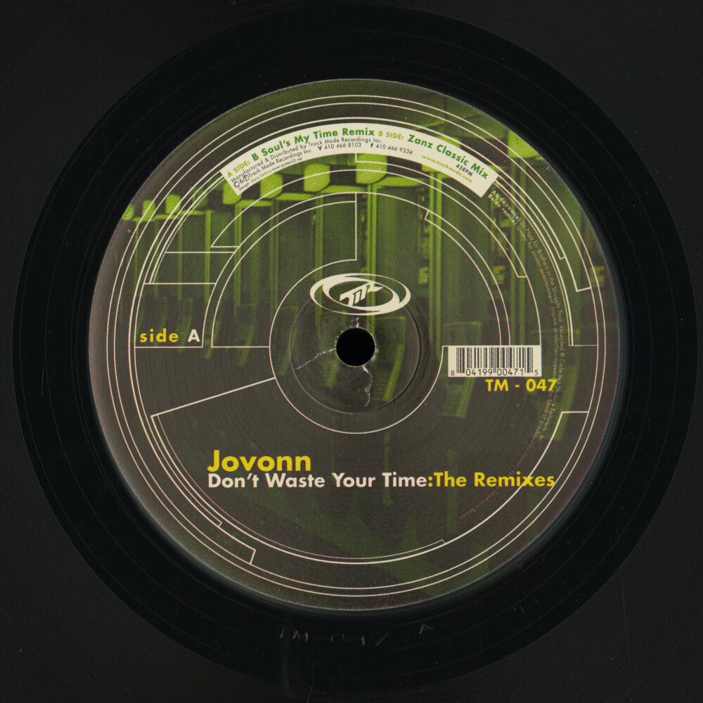 Jovonn – Don't Waste Your Time (The Remixes)
