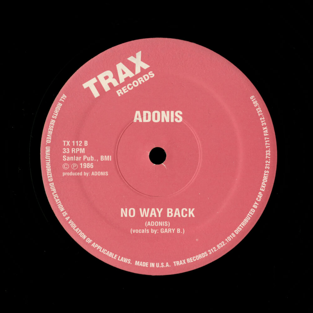 Adonis – No Way Back (2000 Reissue)