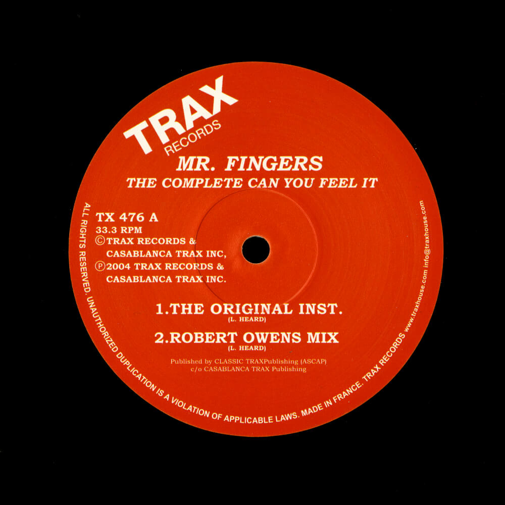 Mr. Fingers – The Complete Can You Feel It (2014 Reissue)