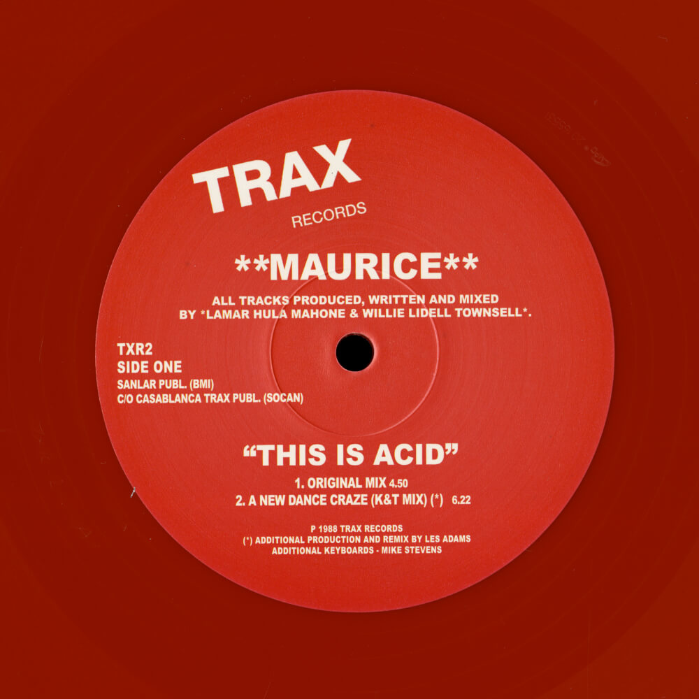 Maurice – This Is Acid (2020 Red Vinyl Reissue)