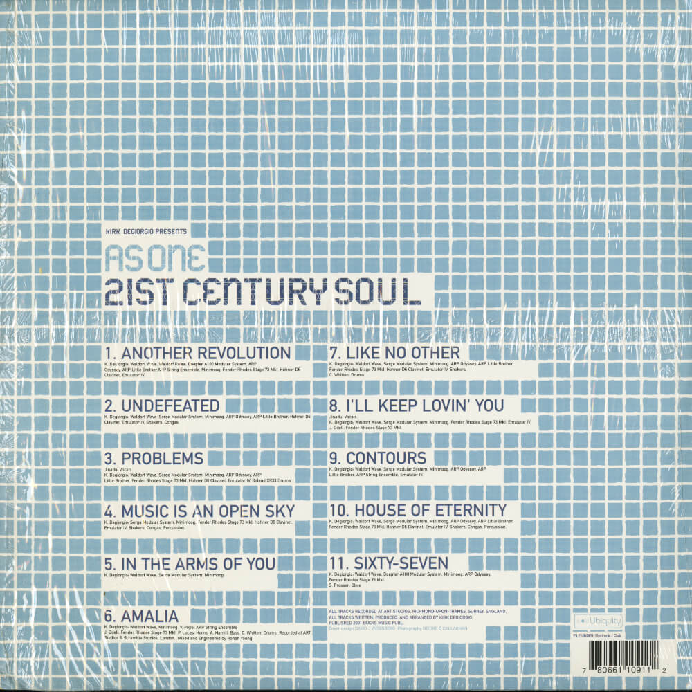 Kirk Degiorgio Presents As One – 21st Century Soul