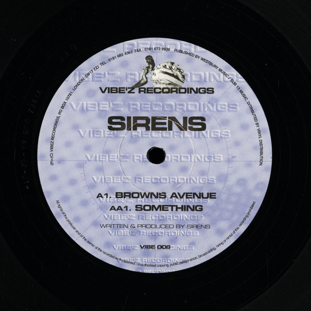 Sirens – Browns Avenue / Something