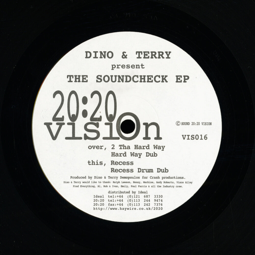 Dino & Terry – The Soundcheck EP