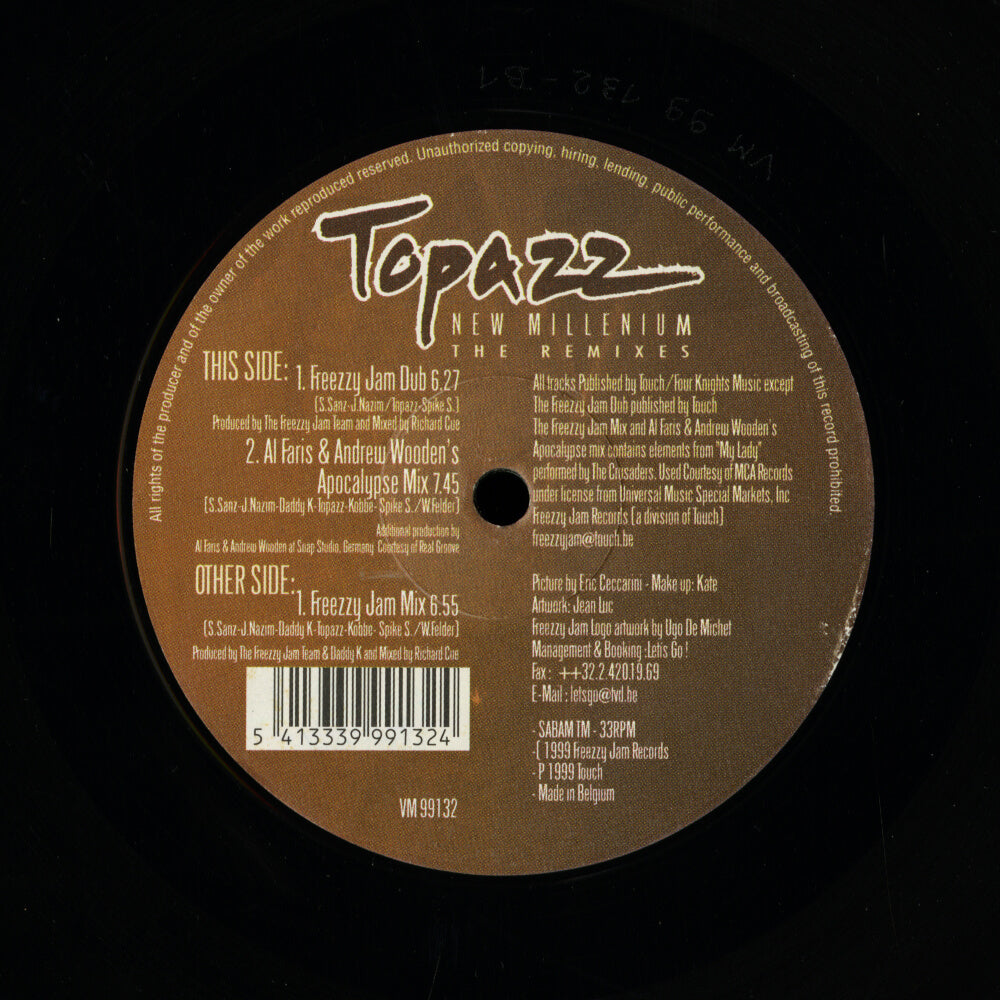 Topazz – New Millennium (The Remixes)