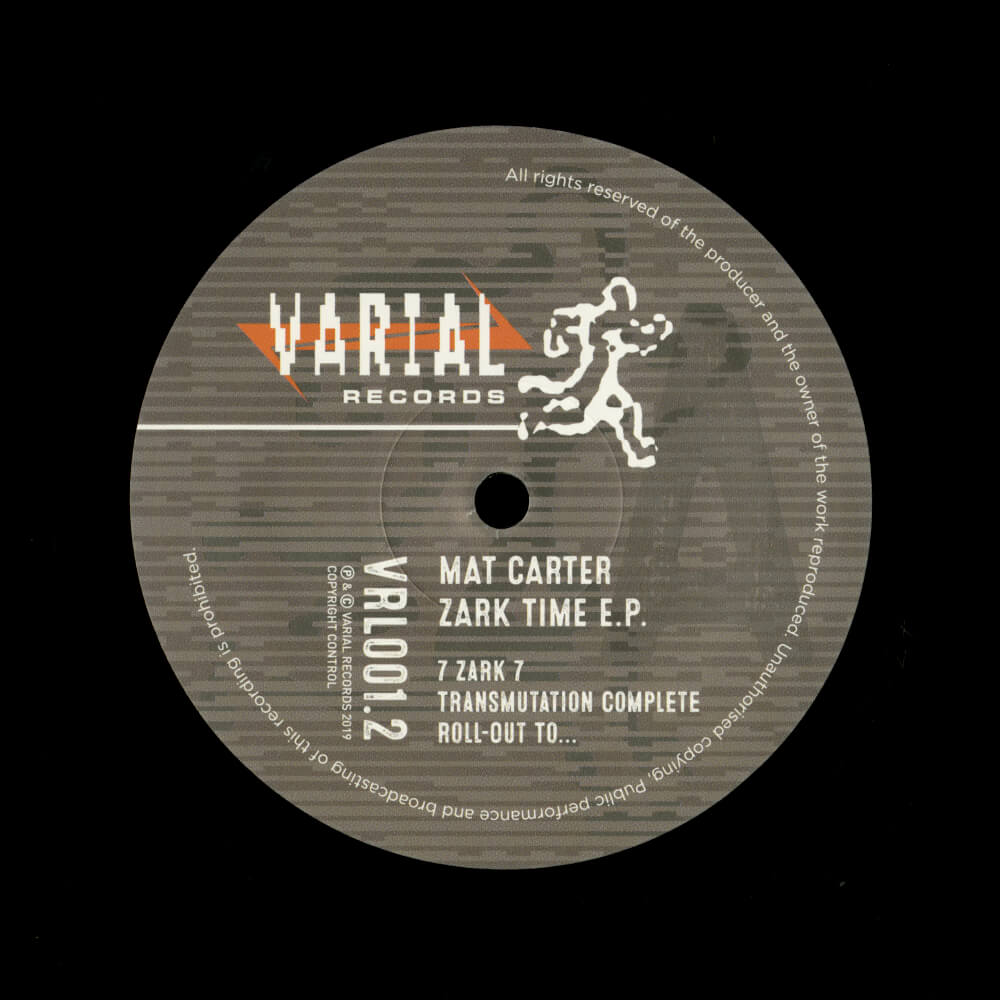 Mat Carter – Zark Time EP (2019 Reissue)