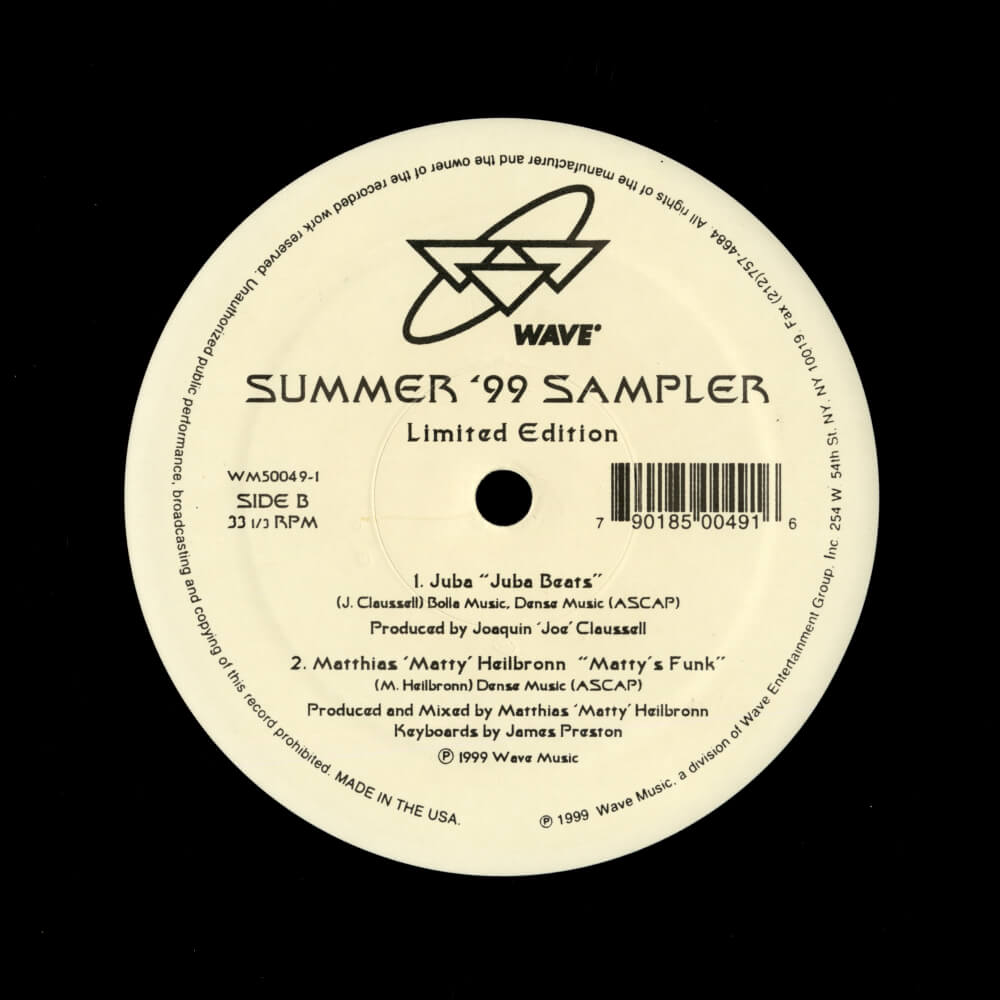 Various – Wave Music Summer '99 Sampler