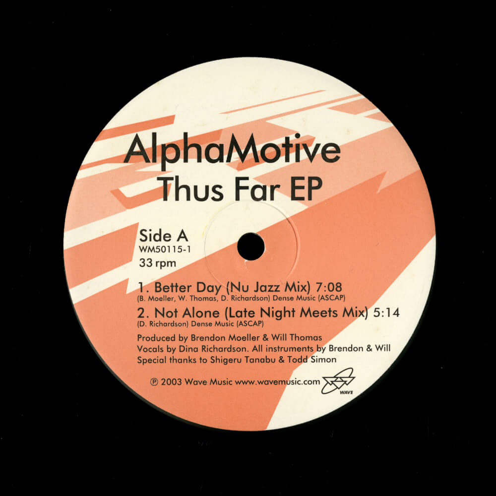 AlphaMotive – Thus Far EP