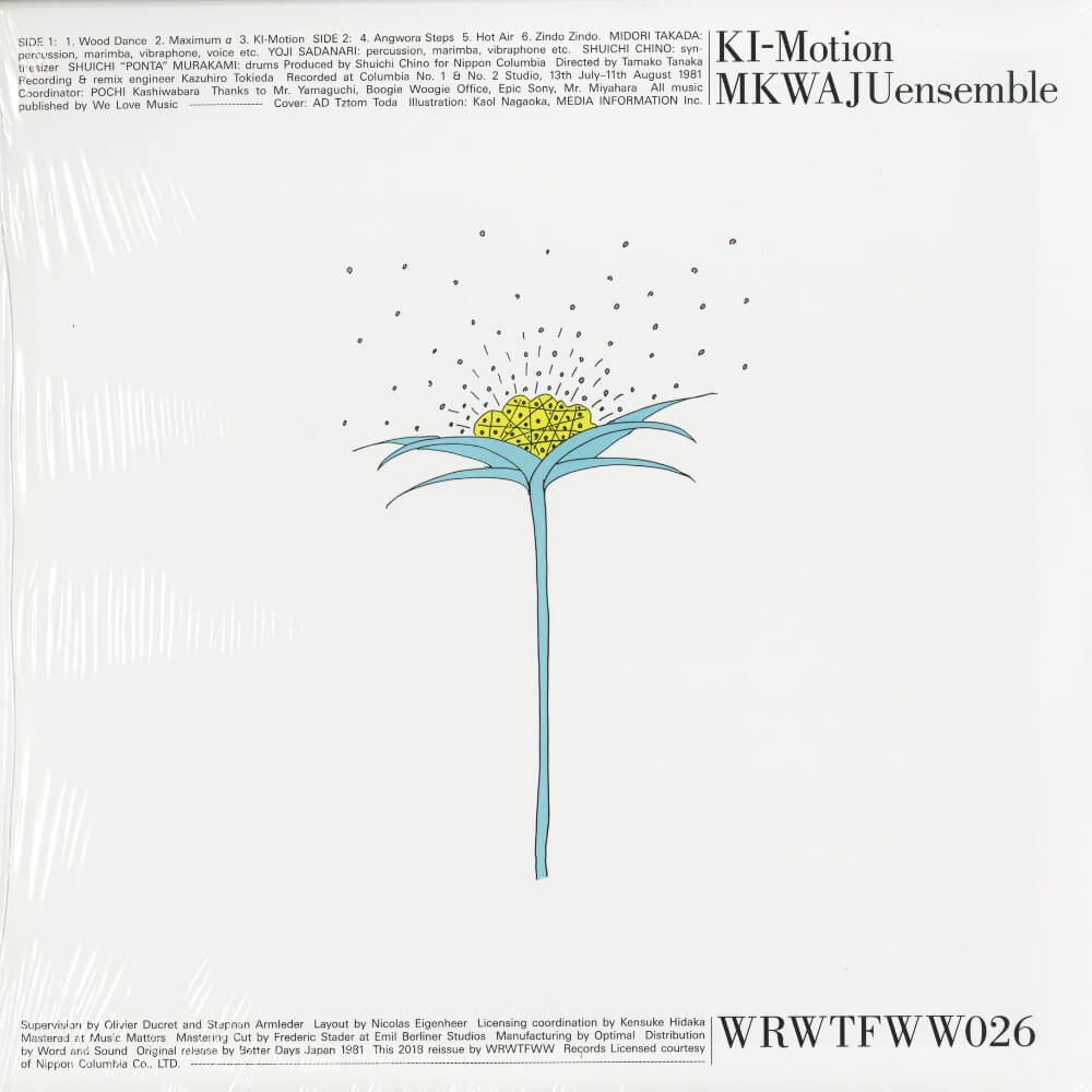 Mkwaju Ensemble – Ki-Motion (2018 Reissue)