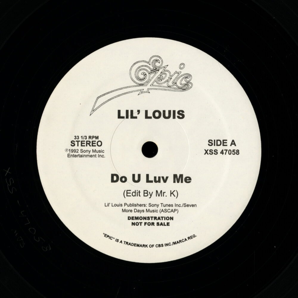 Lil' Louis – Do U Luv Me (Mr. K Edit)