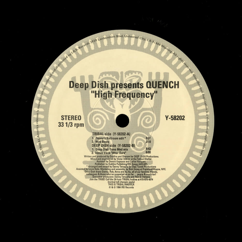 Deep Dish Presents Quench – High Frequency / After Hours