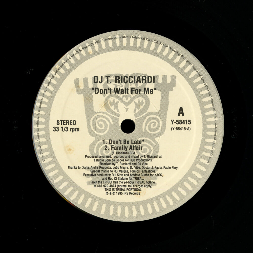 DJ T. Ricciardi – Don't Wait For Me